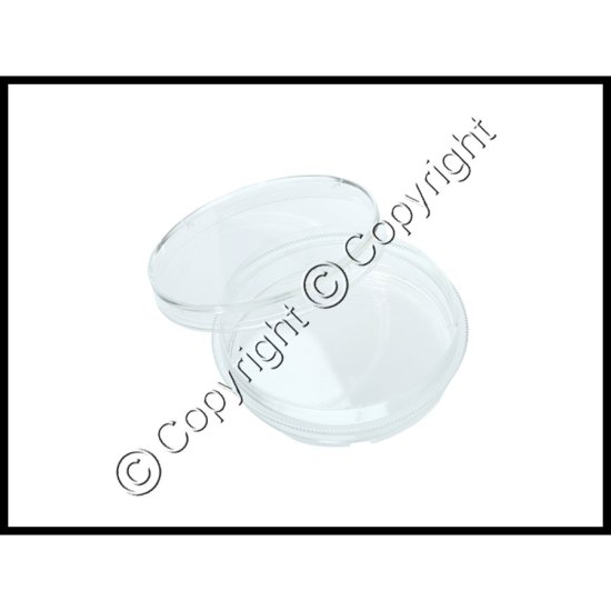 Disposable Stackable Petri Dishes - 60mm x 15mm - Sterile - 10/PK - Click Image to Close