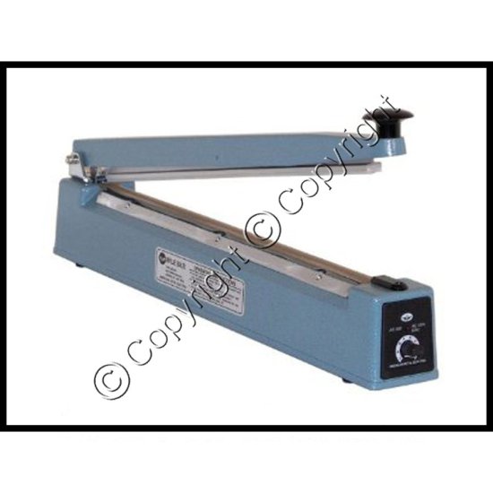 AIE-305 12" Hand Sealer - 8 mil - 5 mm Width - 850W - Click Image to Close