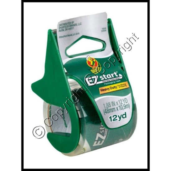 Duck® Packing Tape for 'Peel & Stick' Injection Ports - Click Image to Close