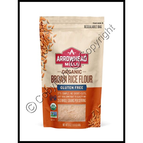 Organic Brown Rice Flour - Click Image to Close