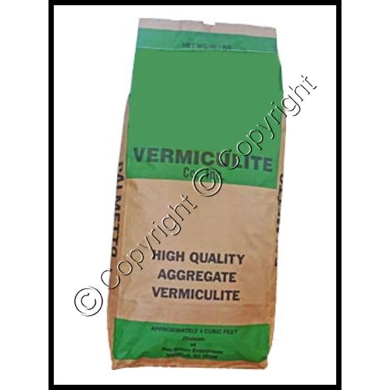 Medium Fine Grade Vermiculite - 4 Cubic Foot Bag - Click Image to Close