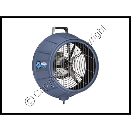 1/4 HP, 3 Blade Humidifan w/ Flowmeter Panel - Click Image to Close