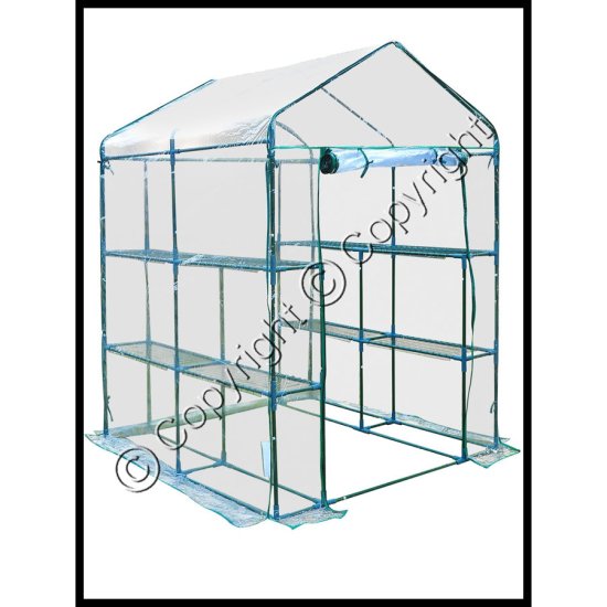 Portable Walk-In Greenhouse - Click Image to Close