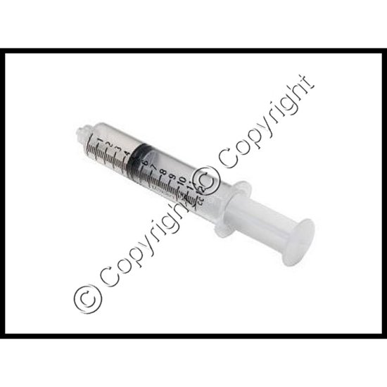 12 cc Syringe - Luer Lock - Sterile - Click Image to Close