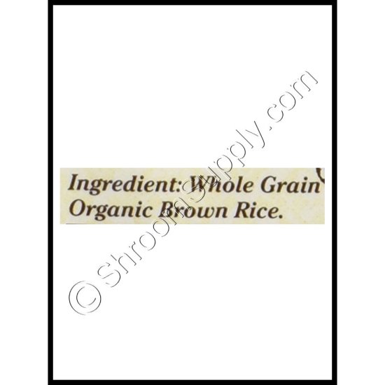 Organic Brown Rice Flour - Click Image to Close