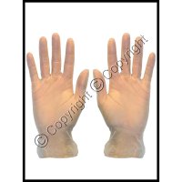 Pair of Powder Free Vinyl Lab Gloves