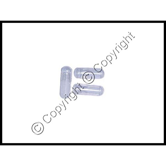 Empty "1" Gelatin Capsules