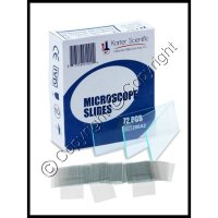 Blank Microscope Slides & Glass Cover Slips