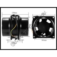 4" Inch Axial Inline Duct Fan 70 CFM 110V
