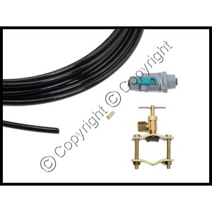 Saddle Valve Water Installation Kit for Hydrofogger