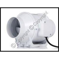 4" Inch Inline Duct Fan 100 CFM 110V