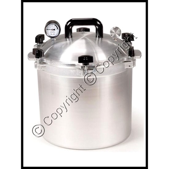 All American Model #921 21.5 Qt. Canner/Cooker - Click Image to Close