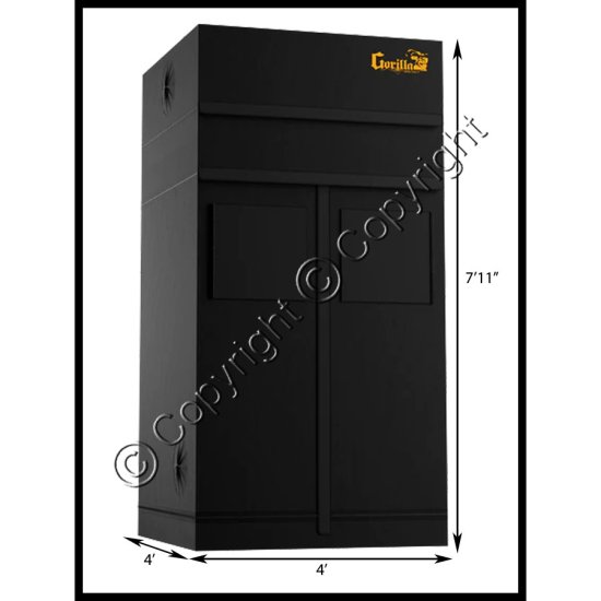 (image for) OG Gorilla Mushroom Grow Tent (4' x 4')