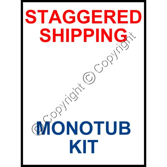 (image for) Monotub Kit w/ Pre-Pasteurized Compost - Staggered Shipping 