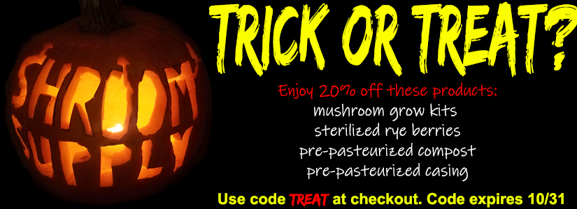 SHROOM SUPPLY HALLOWEEN SALE (image for) SHROOM SUPPLY HALLOWEEN SALE