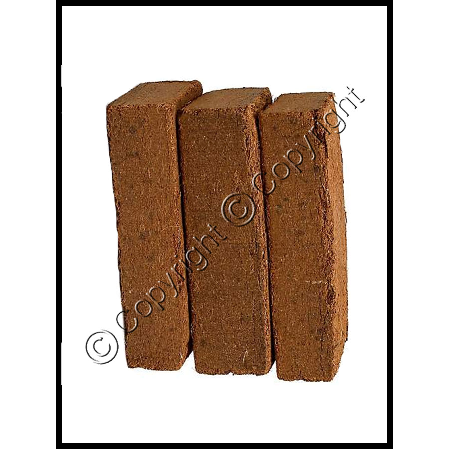 Coconut Coir Brick 3 Pack Shroom Supply