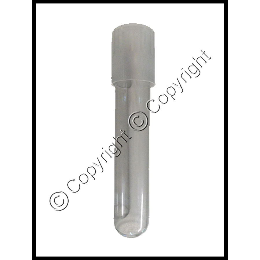 Glass Culture Tube with Clear Cap Shroom Supply