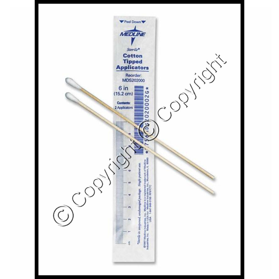 Sterile Cotton Tip Spore Swabs Shroom Supply